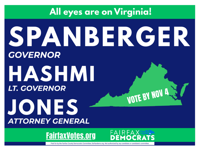 FREE FOR PICKUP! SPANBERGER - HASHMI - JONES YARD SIGNS
