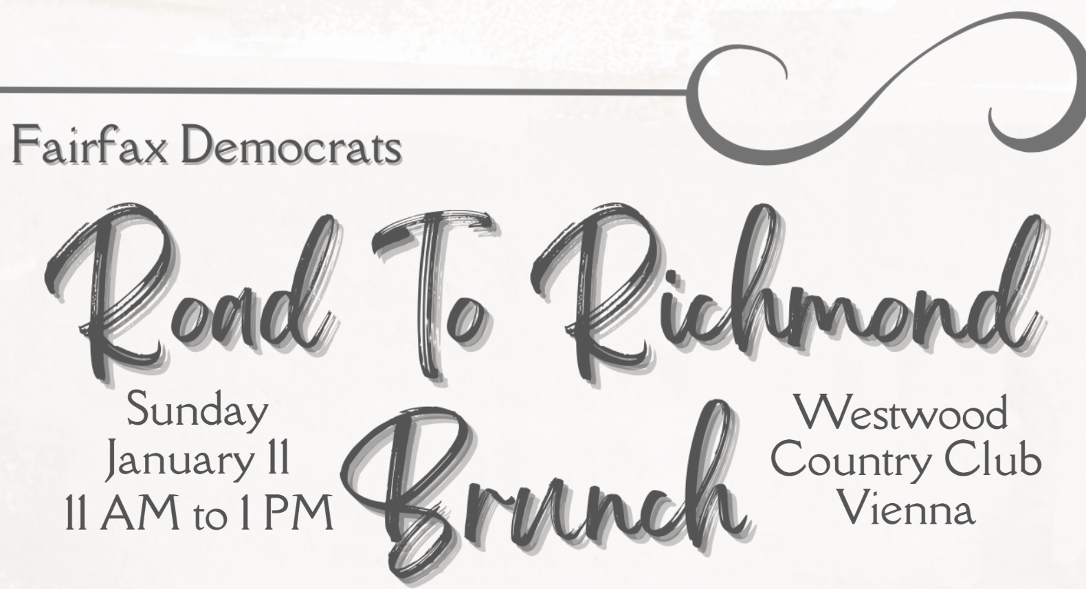 Sun., Jan. 11: FCDC Road to Richmond Brunch