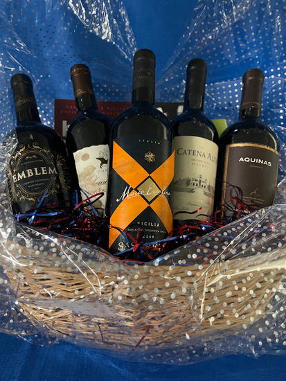 Wine Basket - Hershey Recommends: Starting Bid $200