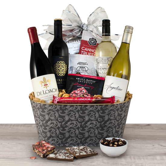 Wine Basket California Quartet: Starting Bid $75