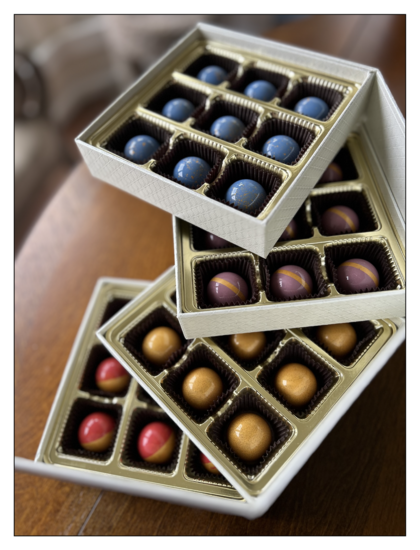 Luxury Chocolate Bonbon Set: Starting Bid $75