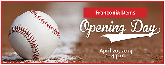 Sat., Apr. 20: 2024 Franconia Democrats’ Opening Day