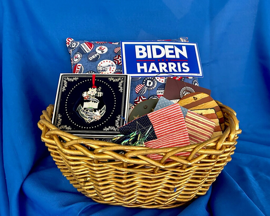 Patriotic Basket Mt Vernon Democrats 1: Current Bid $85