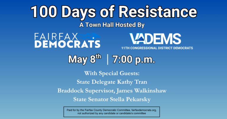 Thurs., May 8 @ 7 PM >> 100 Days of Fighting Trump: An FCDC/11th Congressional Democrats Town Hall Thurs., May 8 @ 7 PM >> 100 Days of Fighting Trump: An FCDC/11th Congressional Democrats Town Hall