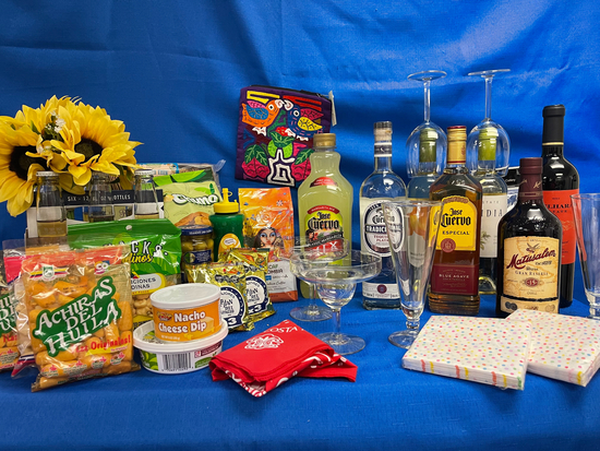 Gift Basket Fiesta Latina: Current Bid $125