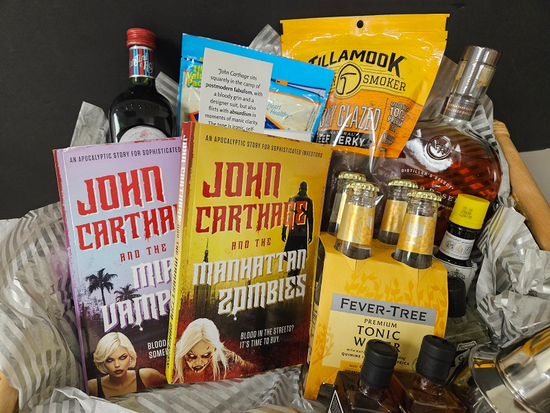 Dystopia Delights: Fine Spirits & First Editions; starting bid $80