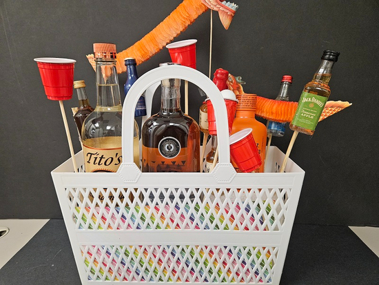 All the Shots Basket #2; current bid $100