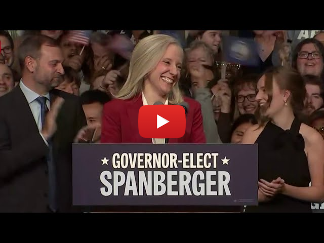 Democrat Abigail Spanberger delivers victory speech after winning Virginia governor race (NBC4 DC)